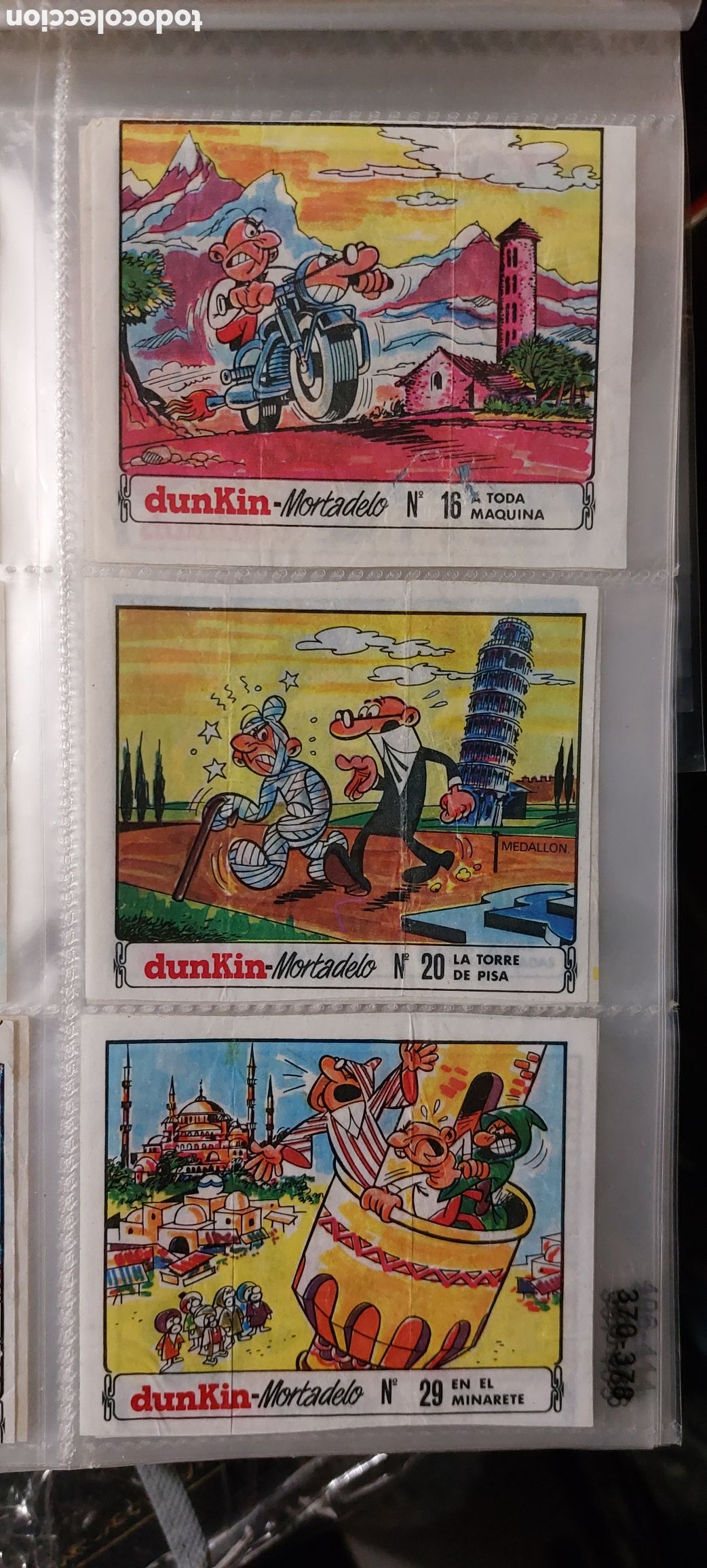 Coleccionismo cromos antiguos: CROMOS DUNKIN MORTADELO - Foto 7