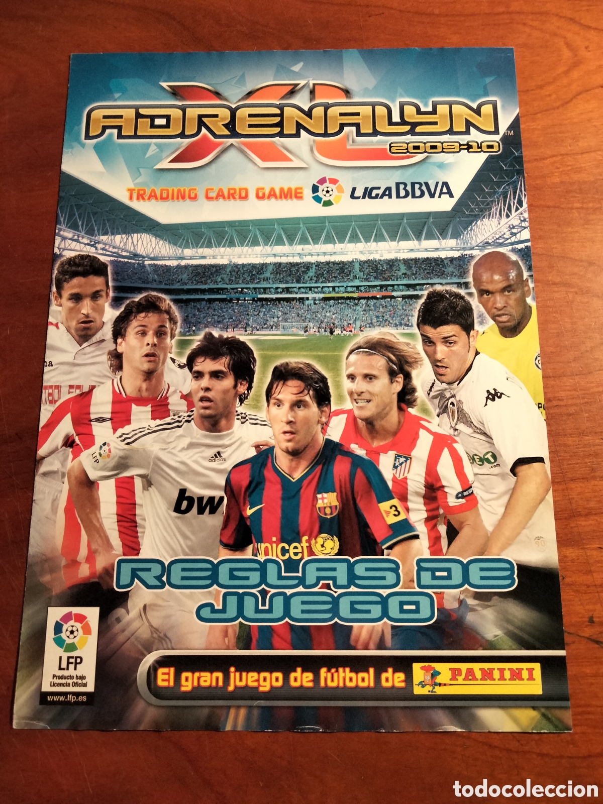 Collezionismo Figurine antiche: REGLAS DE JUEGO ADRENALYN 2009/10 PANINI