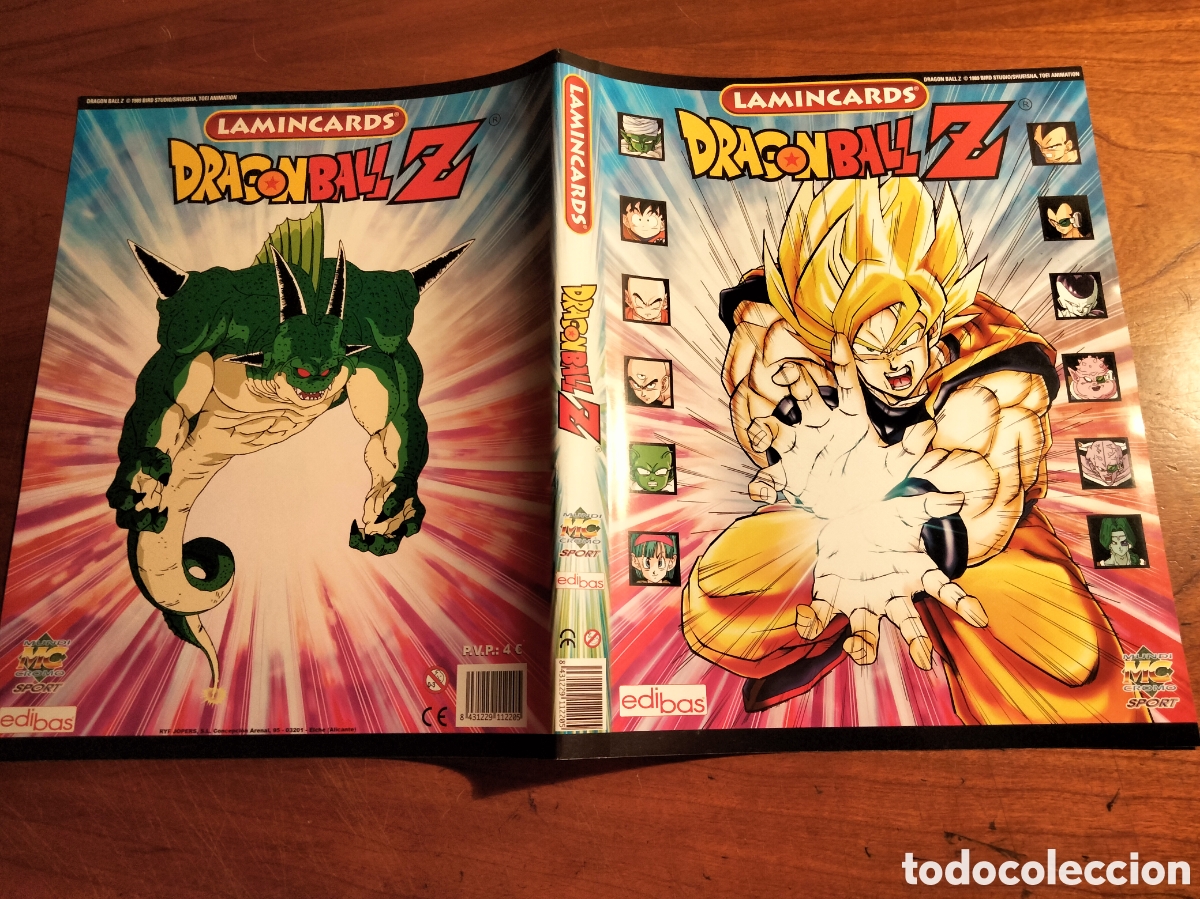 Colecionismo Cromos antigos: PORTADAS ALBUM LAMINCARDS DRAGON BALL 2008 PANINI