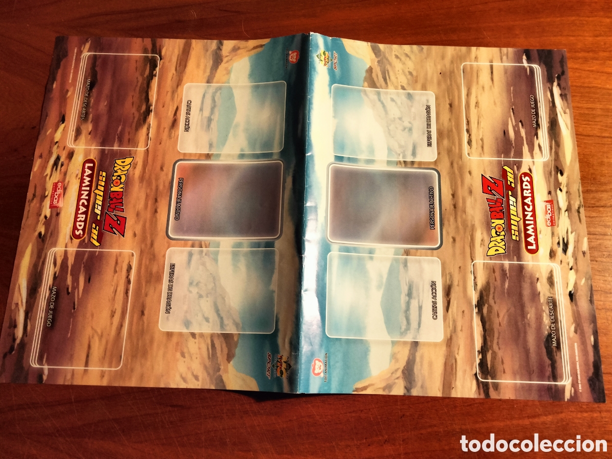 Coleccionismo cromos antiguos: DRAGON BALL LAMINCARDS SUPER 3D TERRENO DE JUEGO PANINI