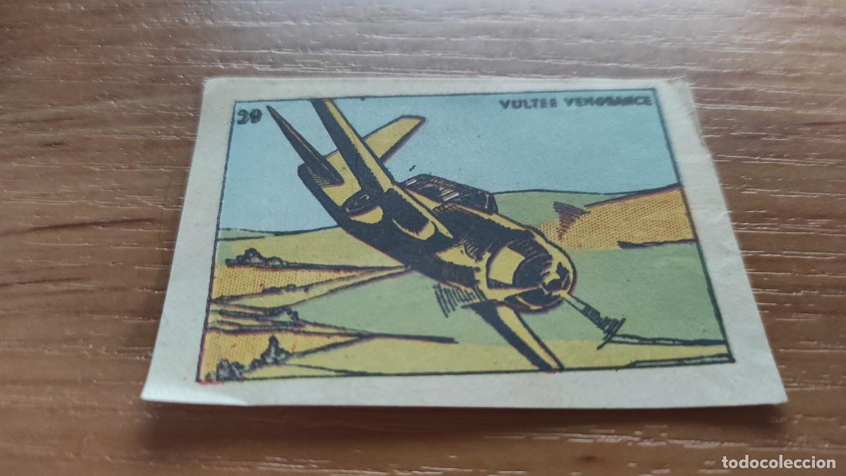 Coleccionismo cromos antiguos: Cromos Cultura - N&ordm; 29 Vultee Vengeance - Aviaci&oacute;n - Bruguera - Nunca pegado
