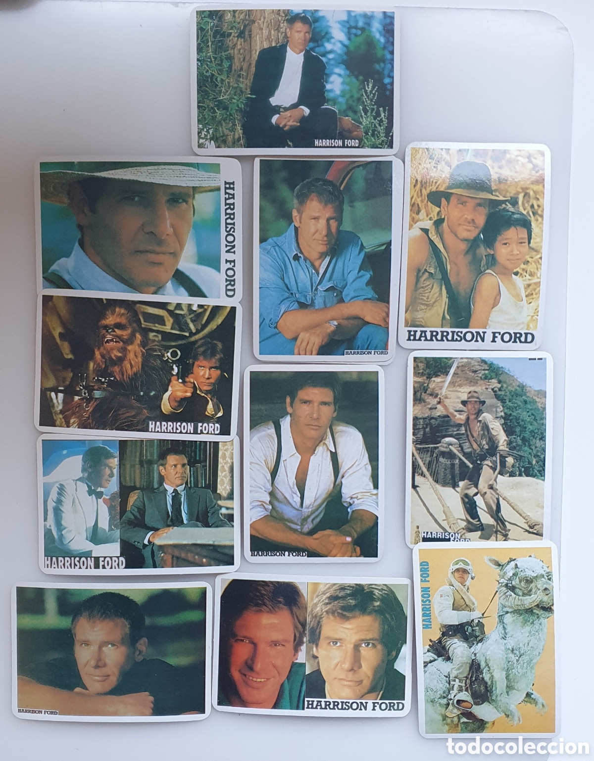Coleccionismo cromos antiguos: Star wars: Harrison Ford set 1993 - Foto 1