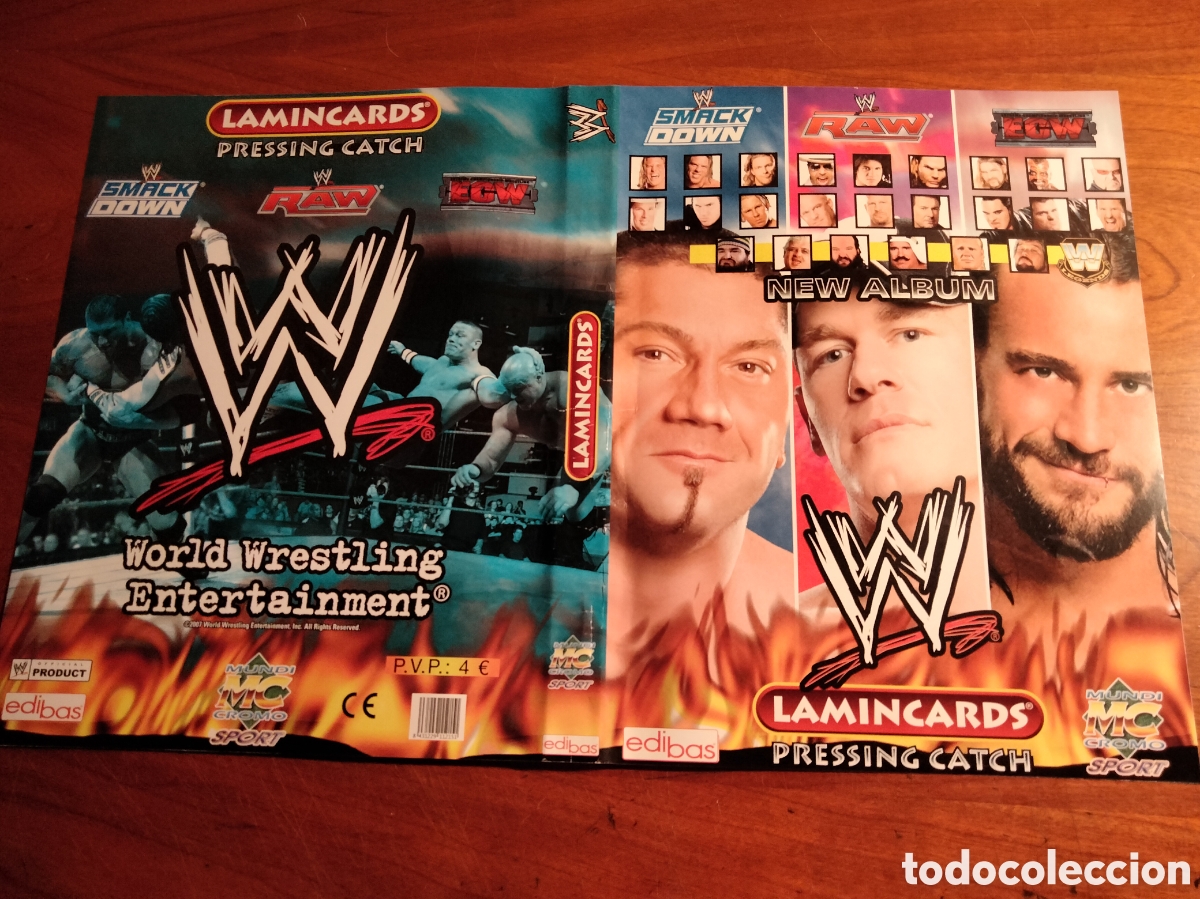 Sammeln alte Sammelbilder: PORTADAS ALBUM WW NEW PRESSING CATCH LAMINCARDS MUNDICROMO EDIBAS