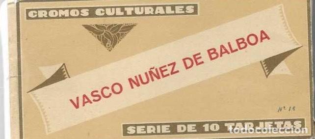 Coleccionismo cromos antiguos: CRISTOBAL COLON TARJETAS DE CROMOS - Foto 1