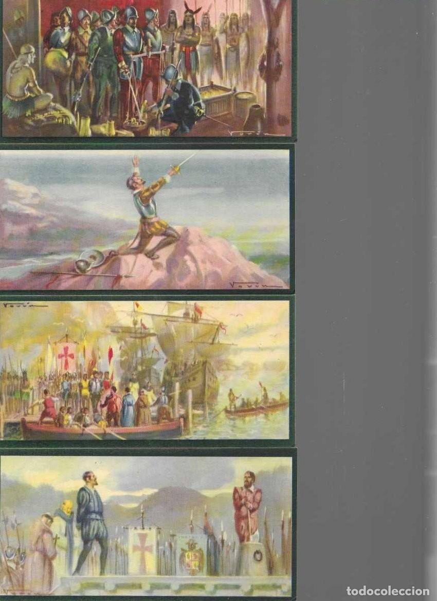 Coleccionismo cromos antiguos: CRISTOBAL COLON TARJETAS DE CROMOS - Foto 4