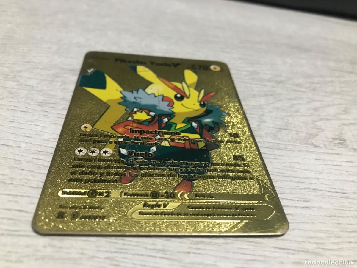 Coleccionismo cromos antiguos: Lote de 2 cartas pikachu Pokemon - Foto 5