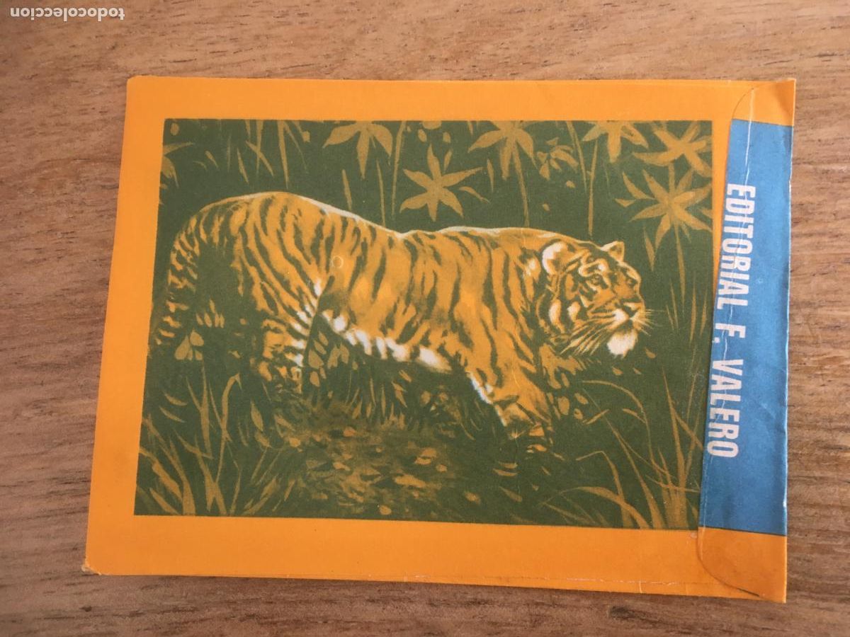 Coleccionismo cromos antiguos: fauna modulo 1 sobre de cromos sin abrir cerrado - Foto 2