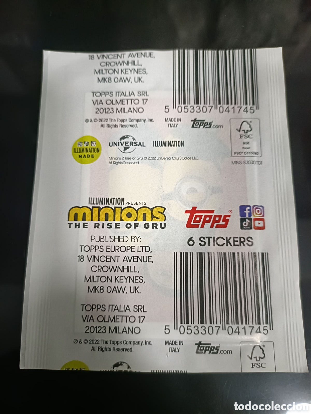 Coleccionismo cromos antiguos: Topps Minions El Origen de Gru cromos - Foto 2