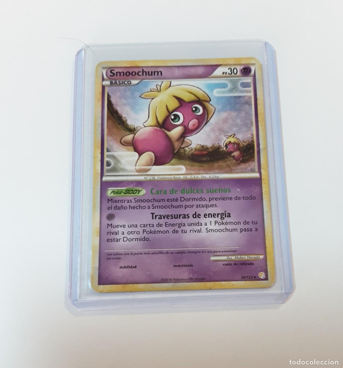Coleccionismo cromos antiguos: Pokemon smoochum 2010 30/123 - Foto 1