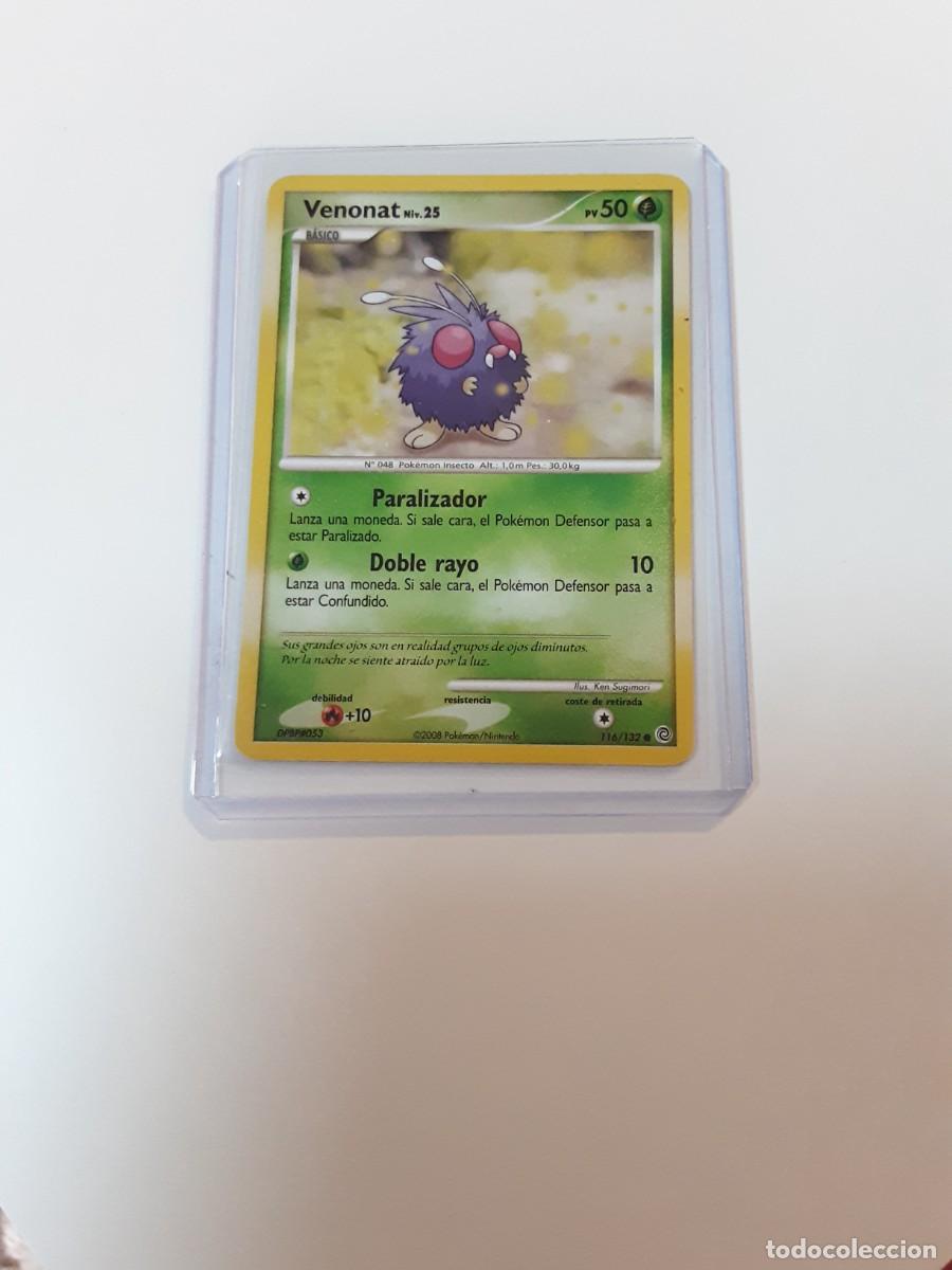 Coleccionismo cromos antiguos: Pokemon venonat 2008 116/132