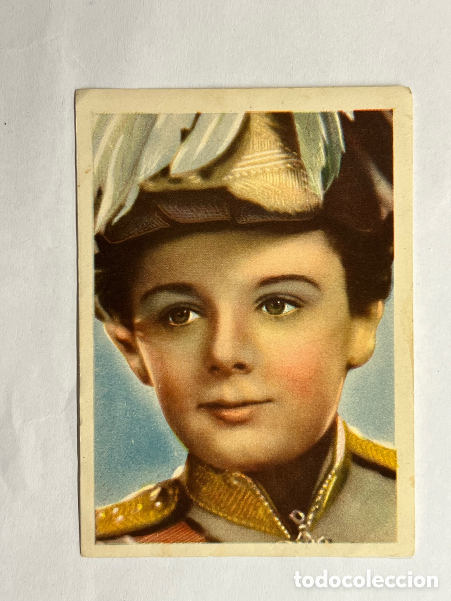 Sammeln alte Sammelbilder: Freddie Bartholomew. Cromos CINEFOTO. &Aacute;lbum cultura. Editorial Bruguera. Hoja I-2-A: N.&deg; 1