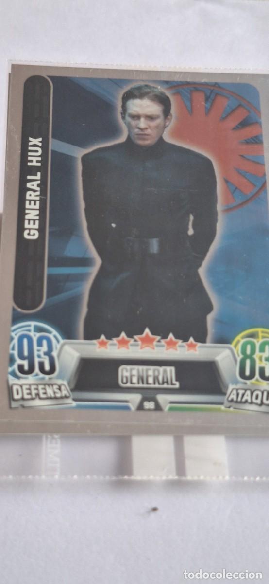Coleccionismo cromos antiguos: Cromo Star Wars Force Attax num. 98 General Hux - Foto 1
