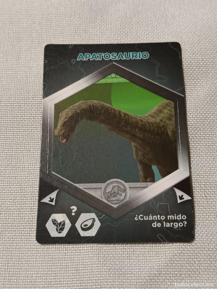 Coleccionismo cromos antiguos: Cromocarta Jurassic world N &deg; 38 - Foto 1