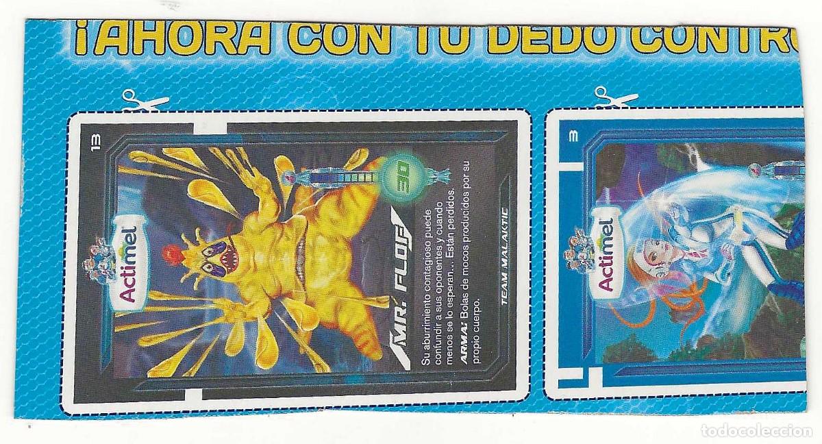 Coleccionismo cromos antiguos: ACTIMEL -- BATALLAS -- CASEI - Foto 2