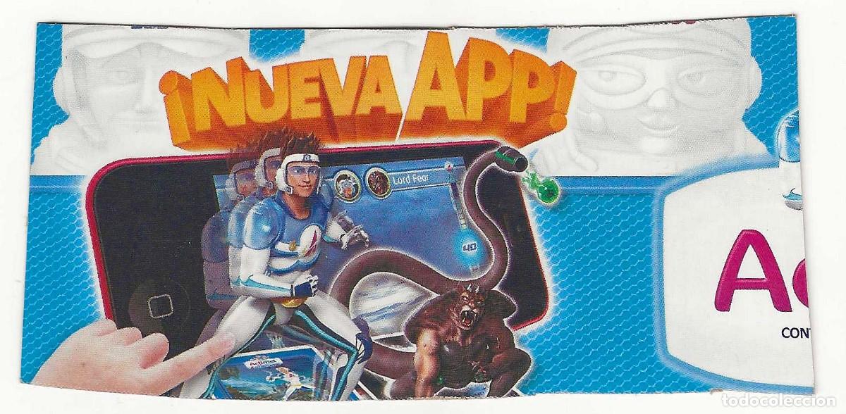 Coleccionismo cromos antiguos: ACTIMEL -- BATALLAS -- CHUPPER - Foto 2