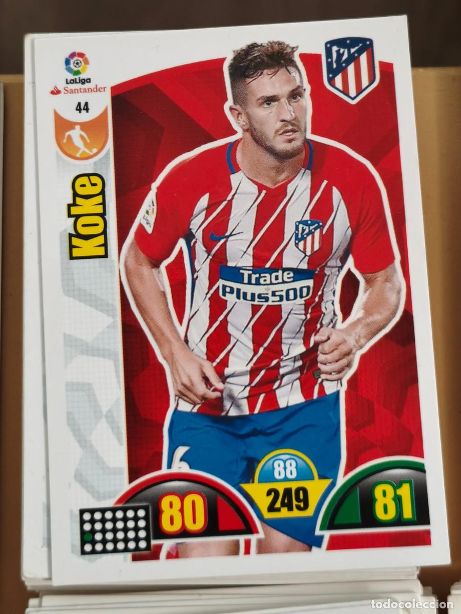 Coleccionismo cromos antiguos: koke, adrenalyn 2017 18 - Foto 1