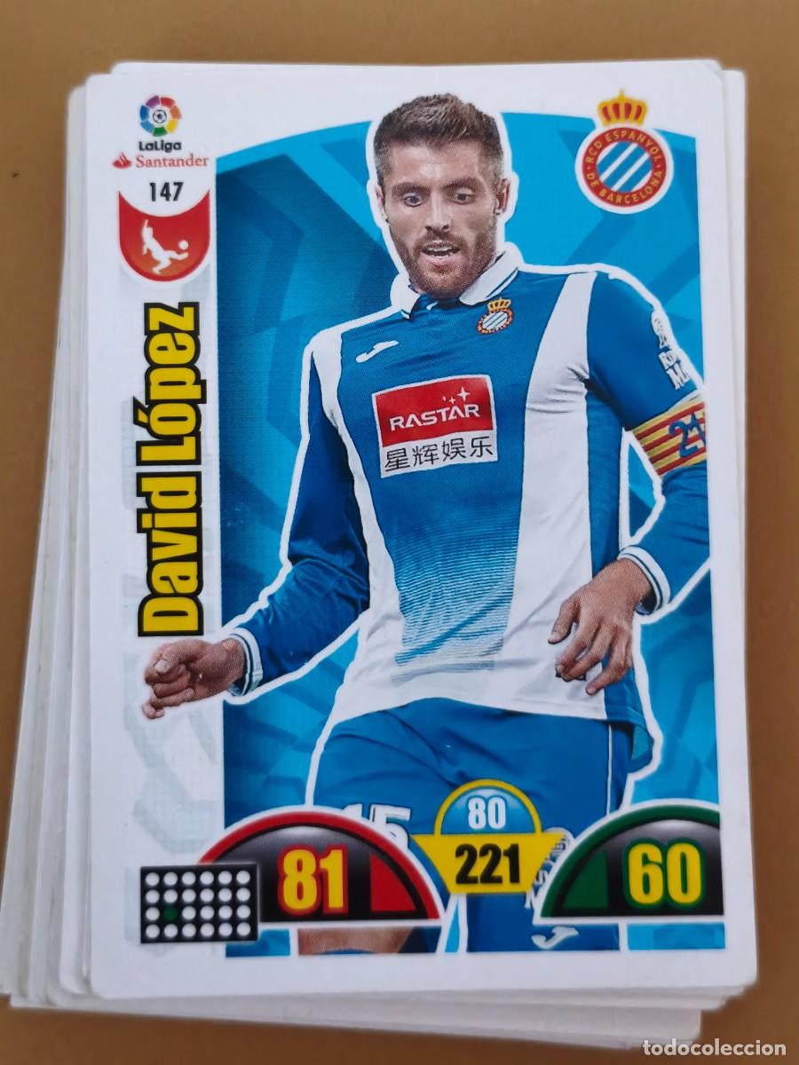 Coleccionismo cromos antiguos: david lopez, adrenalyn 2017 18 - Foto 1