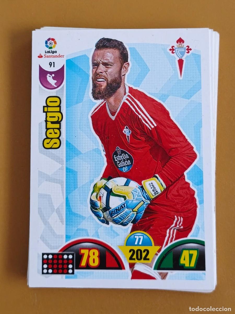 Coleccionismo cromos antiguos: sergio, adrenalyn 2017 18. - Foto 1