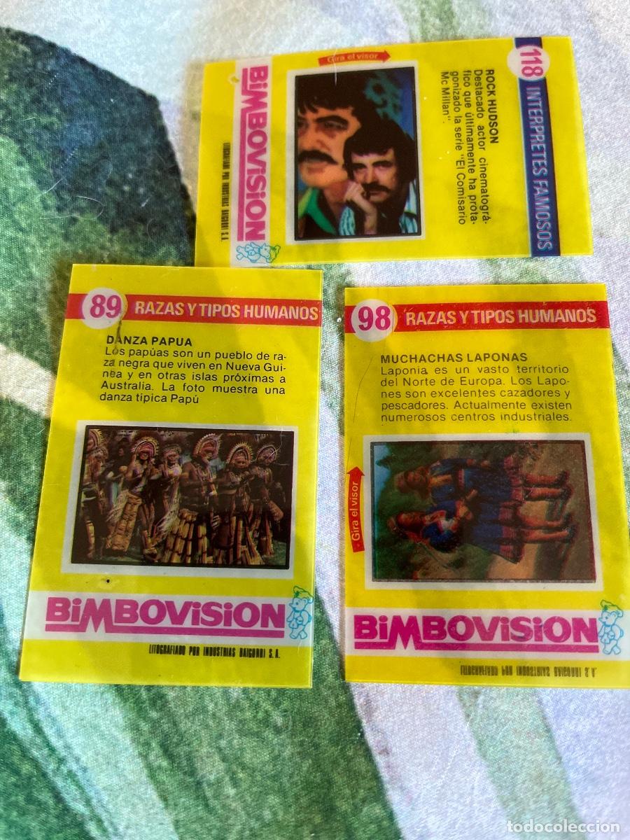 Coleccionismo cromos antiguos: BIMBOVISION 1&euro; UNIDAD - Foto 1