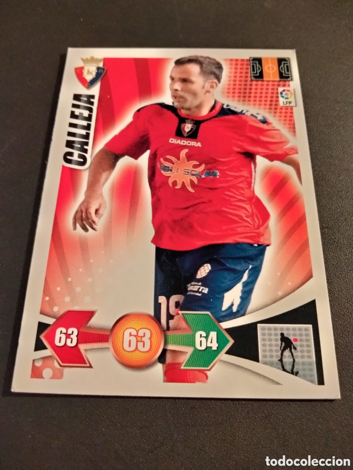 Colecionismo Cromos antigos: CALLEJA OSASUNA ADRENALYN 2009/10 PANINI