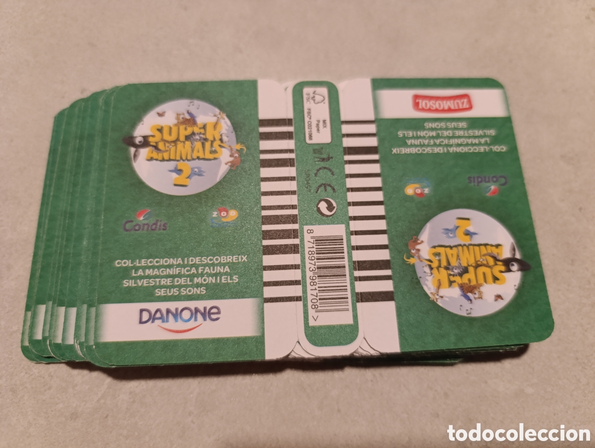 Coleccionismo cromos antiguos: SUPER ANIMALS 2 - LOTE DE 23 - Foto 1