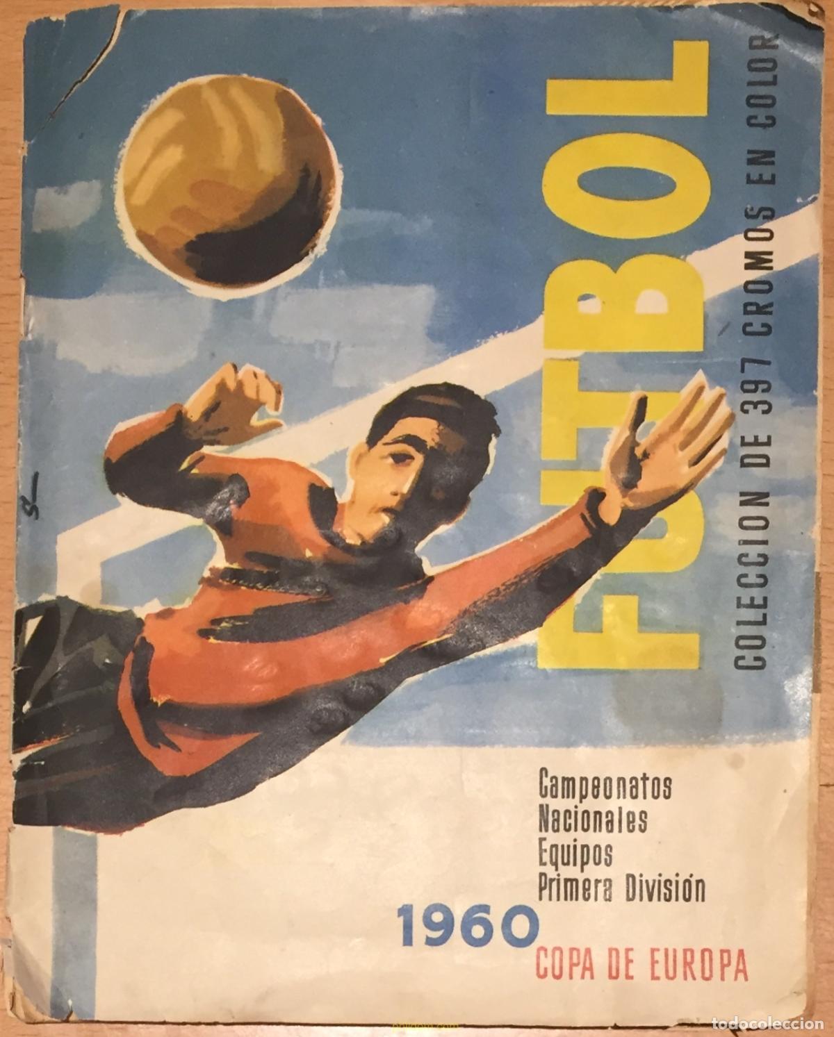 Collectable Antique Stickers: ALBUM CROMOS COPA DE EUROPA 1960 COMPLETO MUY BUENA CONSERVACION