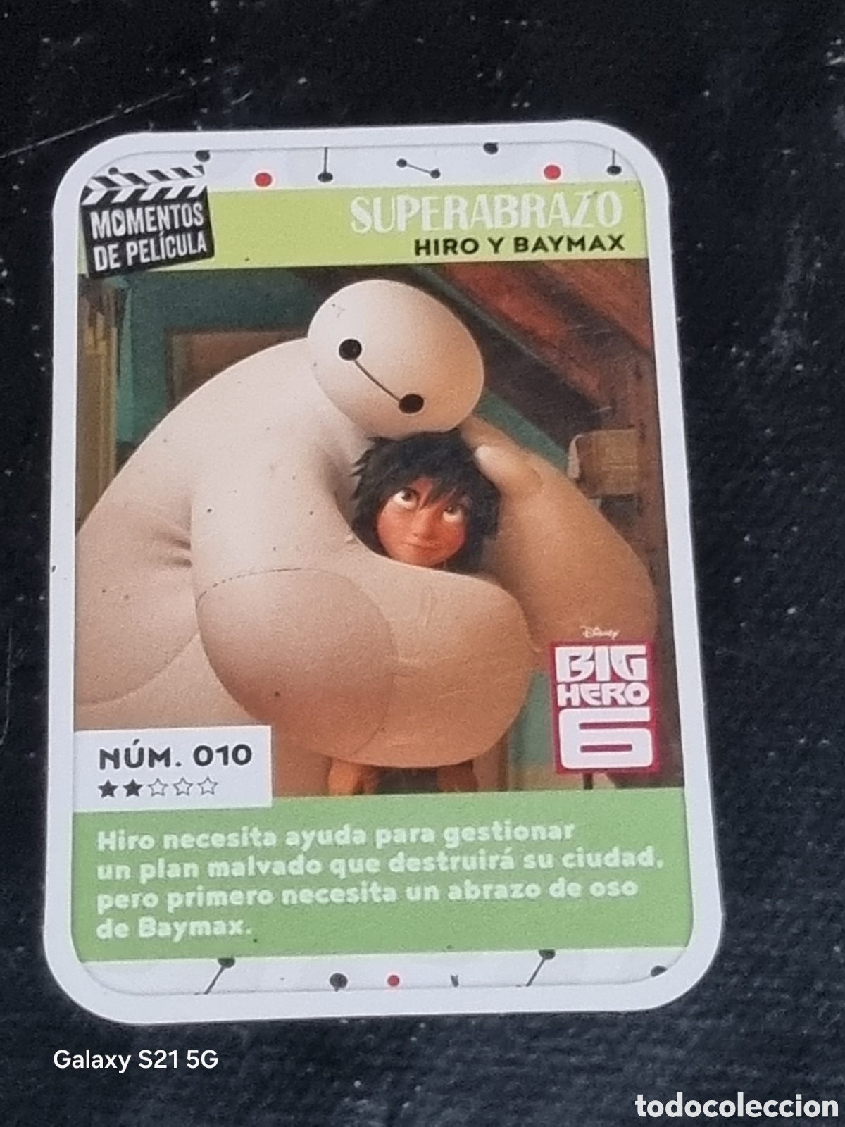Coleccionismo Cromos antiguos: 6 - CROMO BIG HERO 6 , MOMENTOS DE PELICULA CARREFOUR 2019