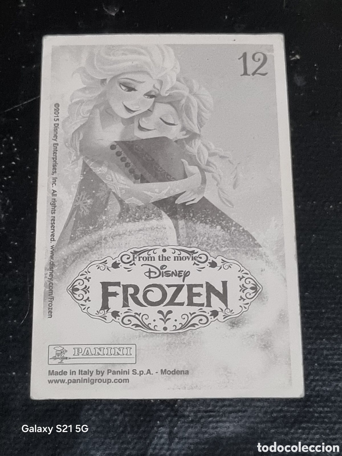 Coleccionismo cromos antiguos: 12 - CROMO FROZEN PANINI 2015 - Foto 2