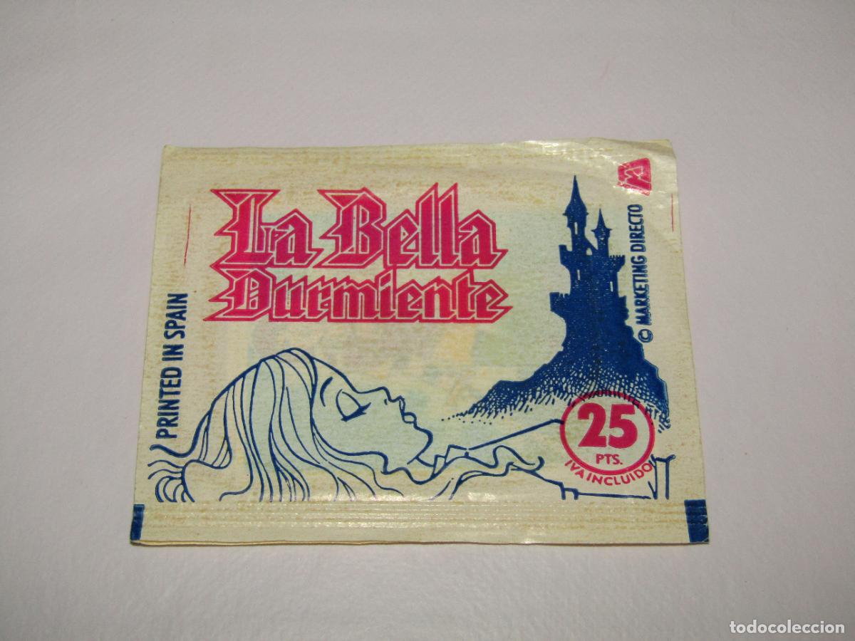 Coleccionismo cromos antiguos: Antiguo Sobre de Cromos sin Abrir LA BELLA DURMIENTE - Foto 1