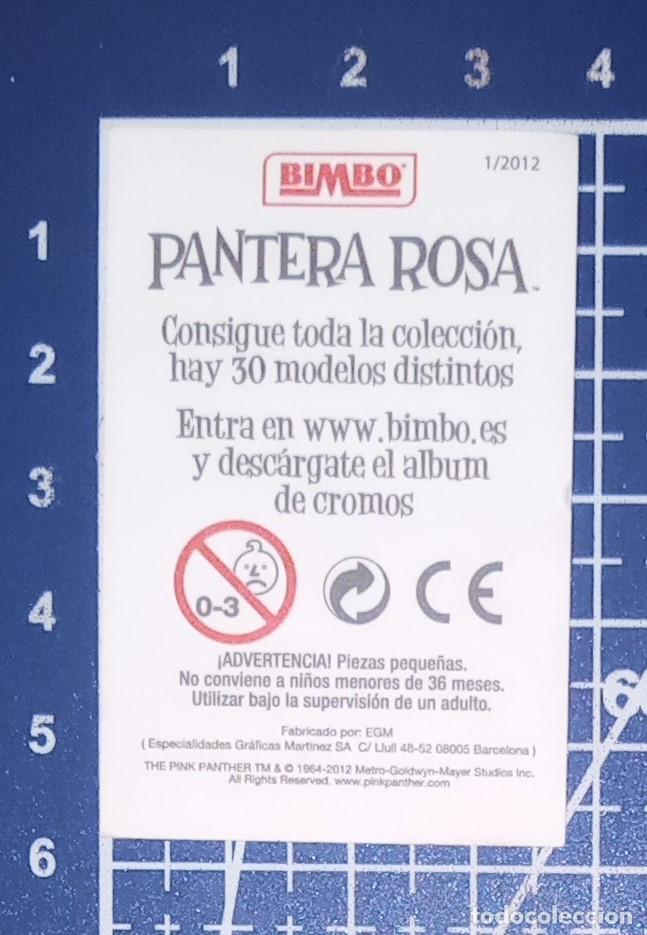 Coleccionismo cromos antiguos: CROMO - LA PANTERA ROSA - BIMBO 2012 - Foto 2