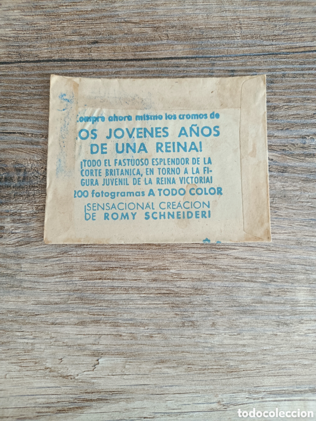Coleccionismo cromos antiguos: Sobre sin abrir SISSI EMPERATRIZ - Foto 2
