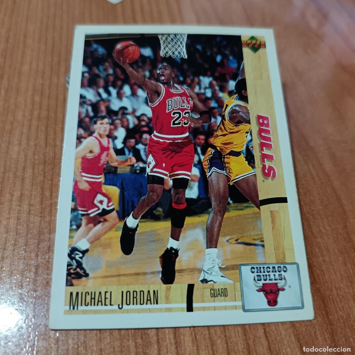 Coleccionismo cromos antiguos: Michael Jordan. Tarjeta de 1992 - Foto 1