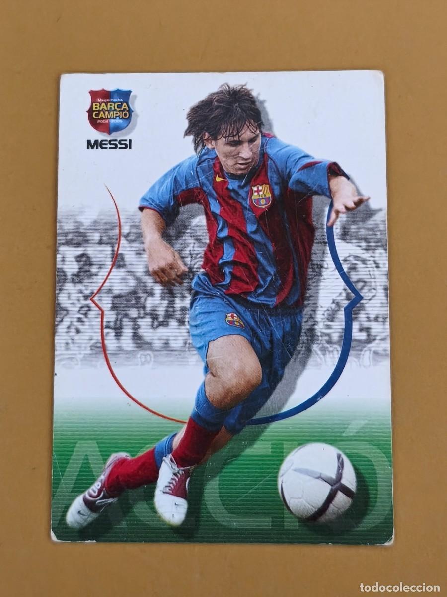 Coleccionismo cromos antiguos: MESSI, ROOKIE 2004 05. - Foto 1
