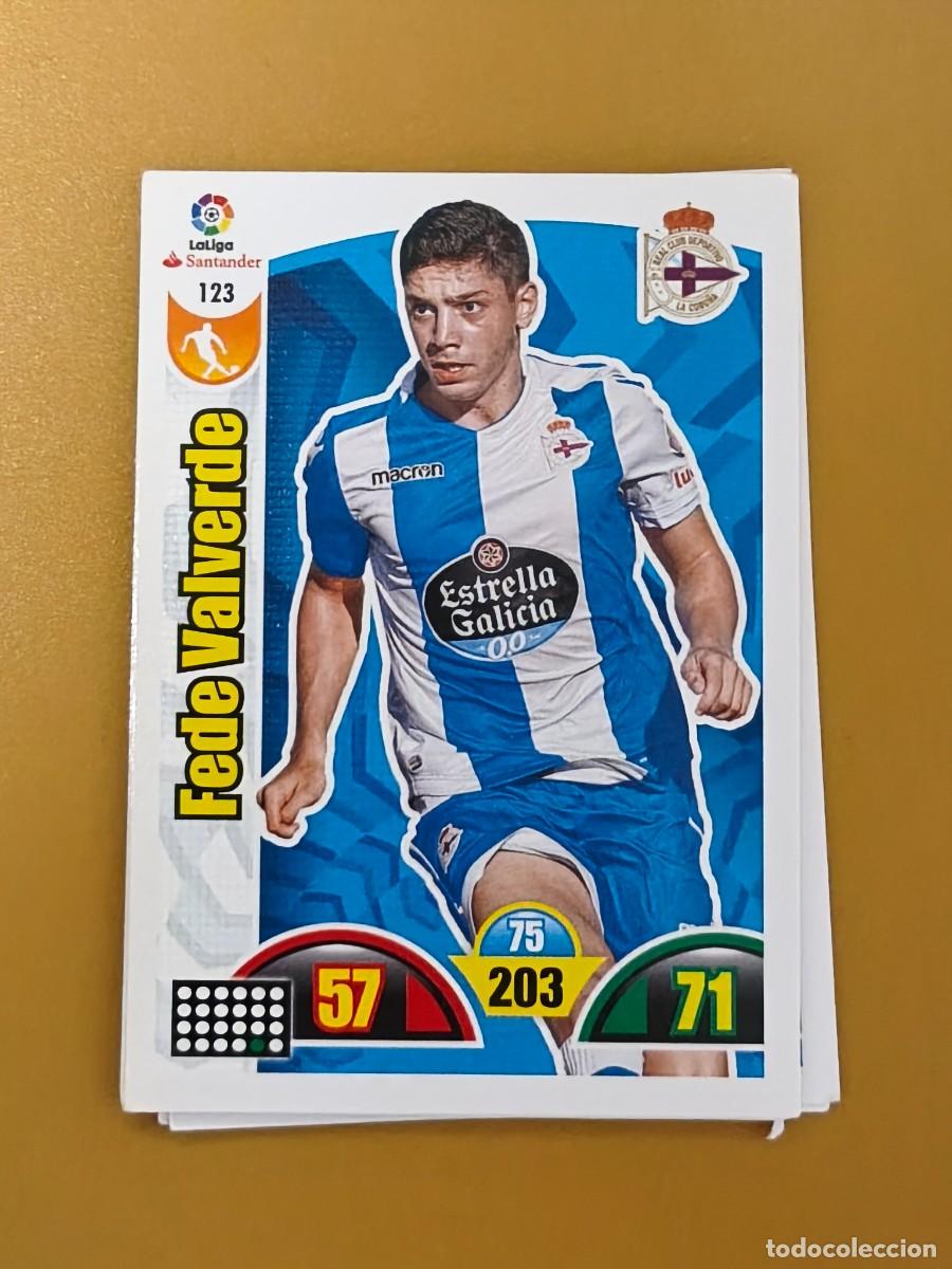 Coleccionismo cromos antiguos: fede valverde, adrenalyn 2017 18 - Foto 1