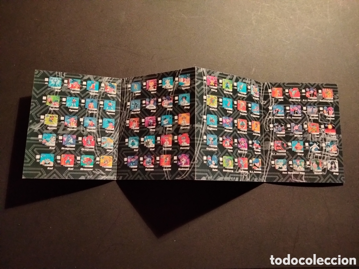 Coleccionismo cromos antiguos: CHECKLIST COLECCI&Oacute;N STAKS BEYBLADE HYPER VITESSE , PANINI - Foto 2