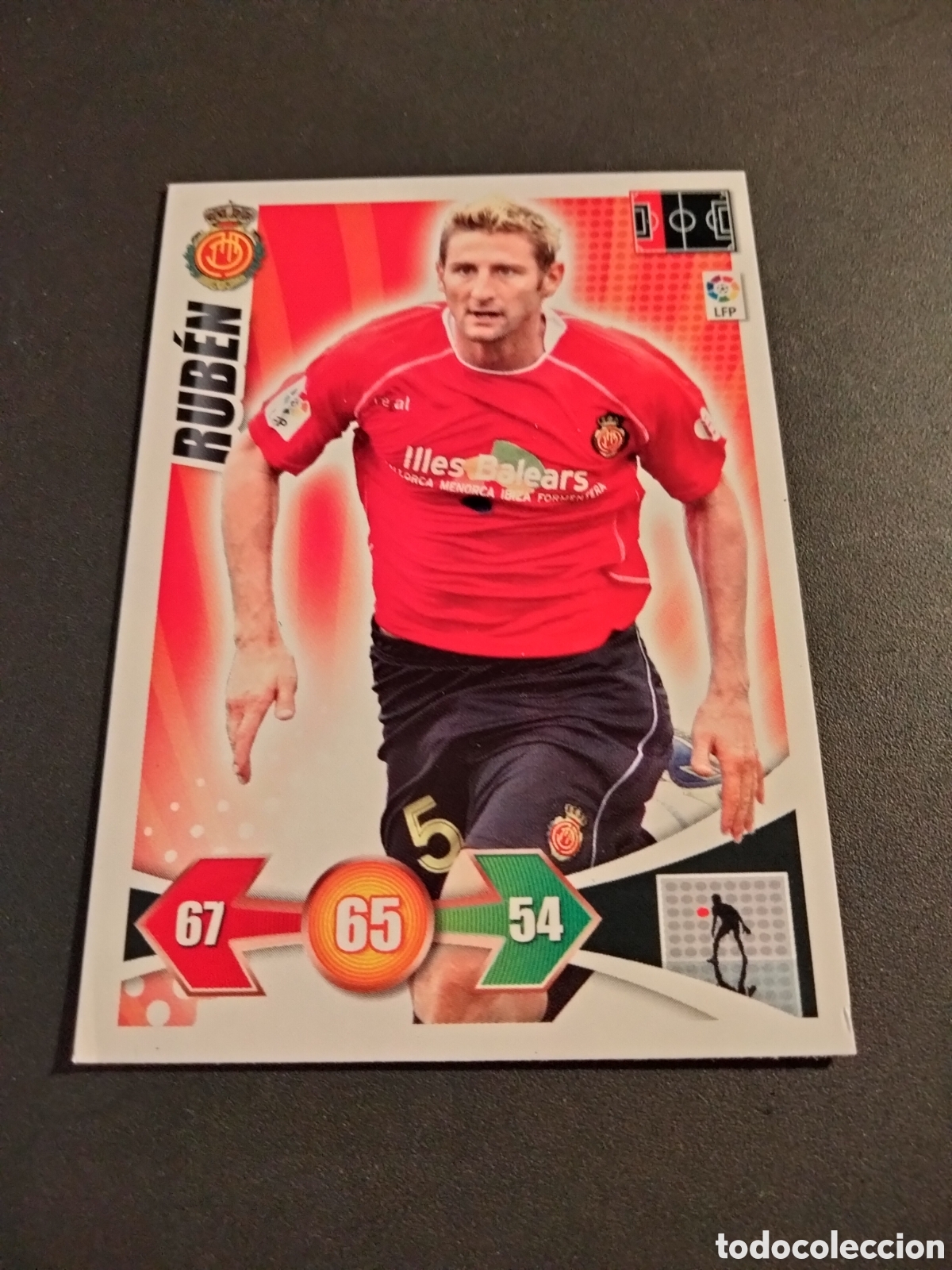 Coleccionismo cromos antiguos: RUBEN MALLORCA ADRENALYN 2009/10 PANINI - Foto 1