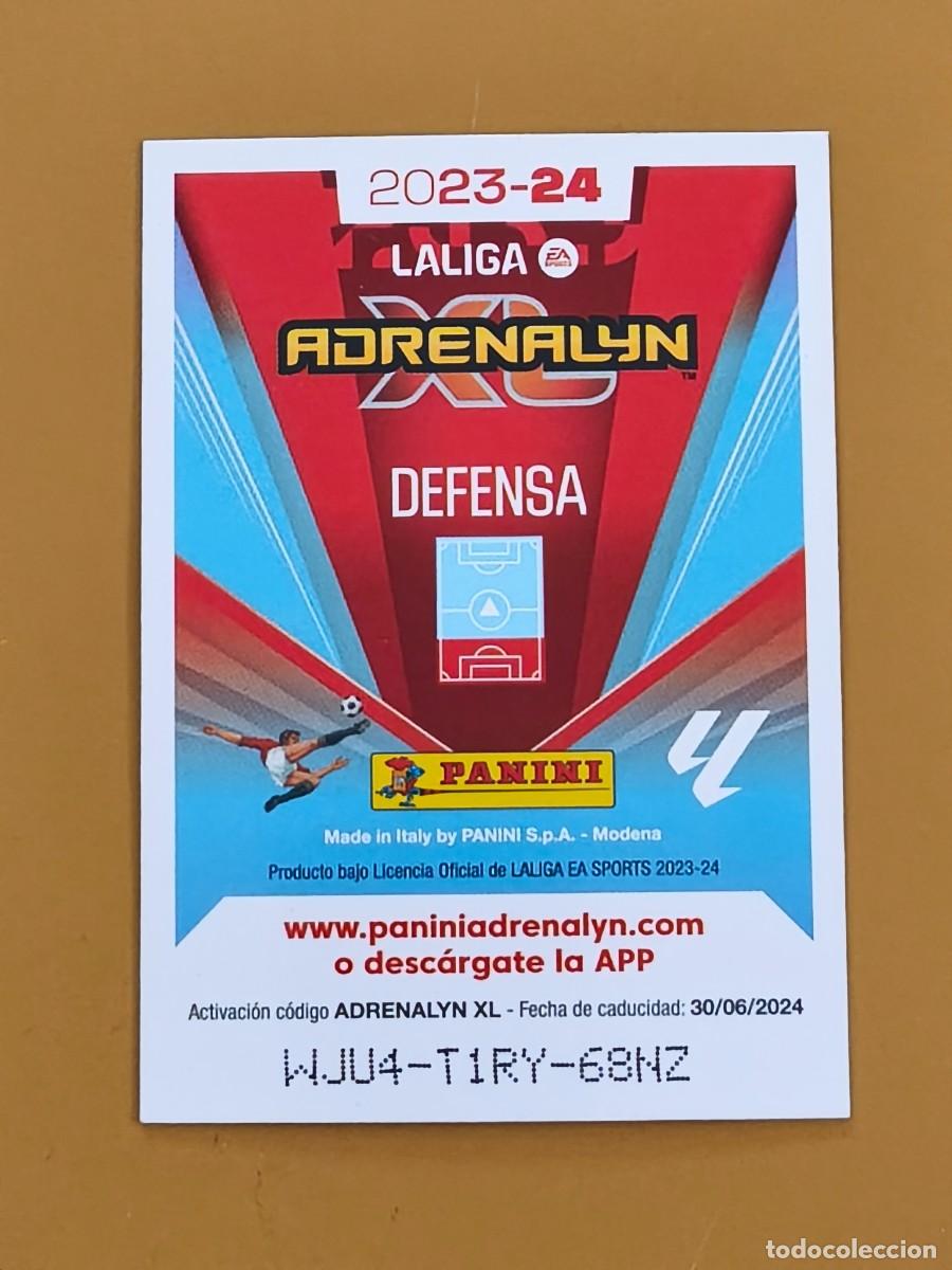 Coleccionismo cromos antiguos: alaba adrenalyn 2023 24 edicion limitada - Foto 2