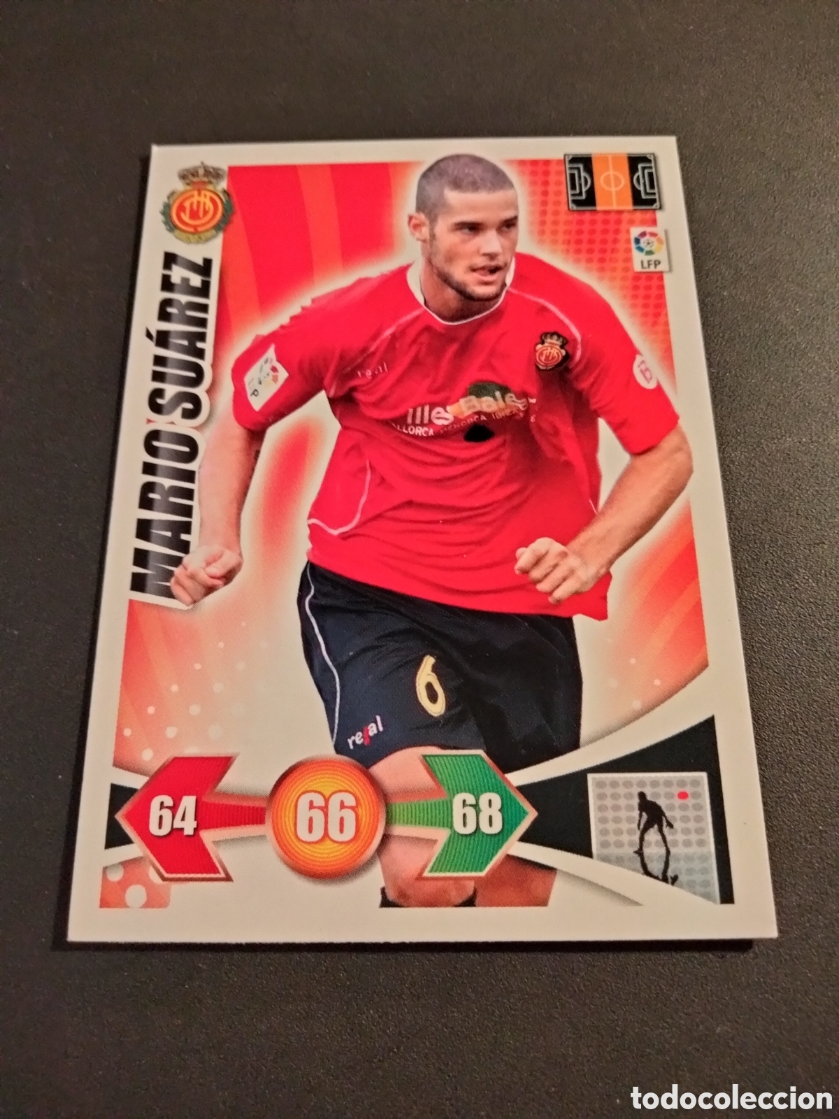Colecionismo Cromos antigos: MARIO SUAREZ MALLORCA ADRENALYN 2009/10 PANINI