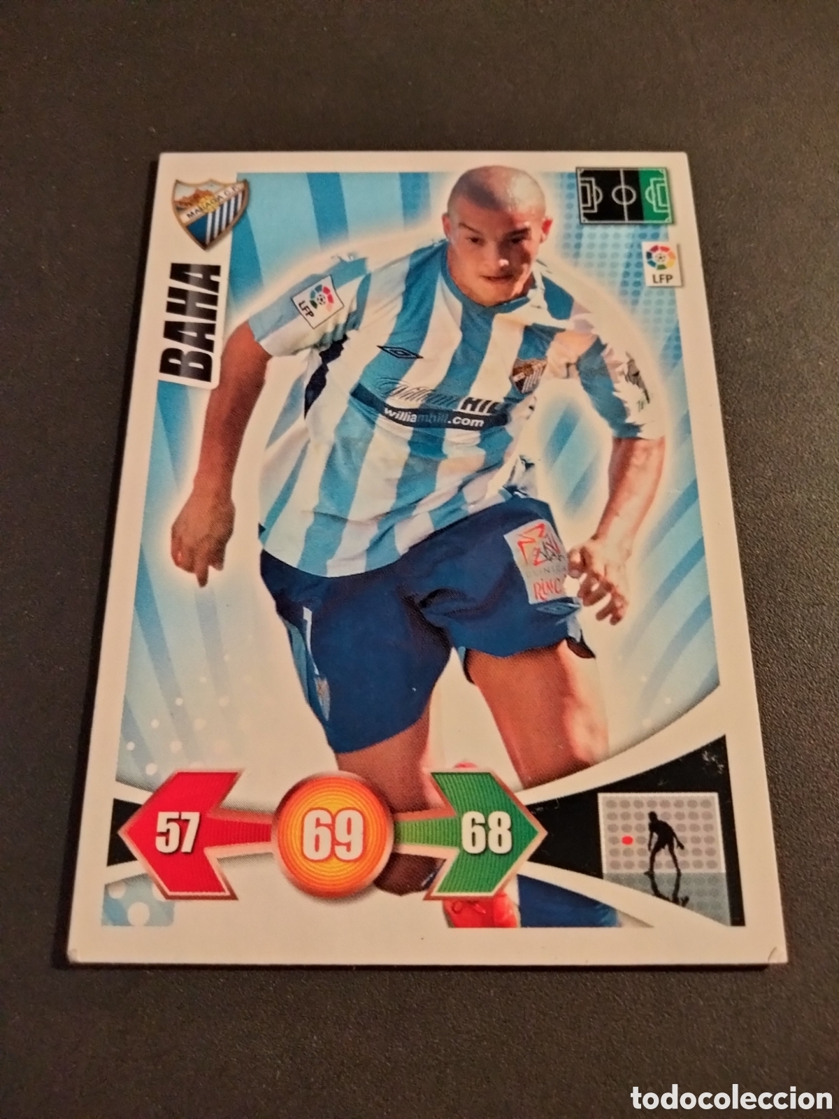 Coleccionismo cromos antiguos: BAHA MALAGA ADRENALYN 2009/10 PANINI - Foto 1