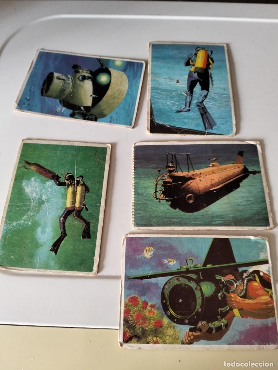 Coleccionismo cromos antiguos: LOTE 5 CROMOS DUNKIN EL MAR - Foto 1
