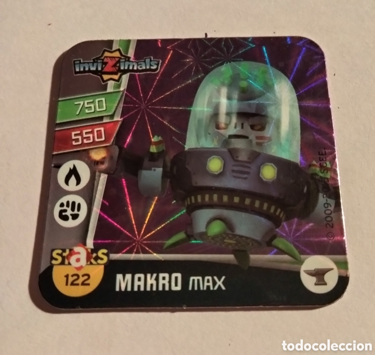 Coleccionismo Cromos antiguos: STAKS INVIZIMALS # 122 THE RESISTANCE 2009/2015 PANINI