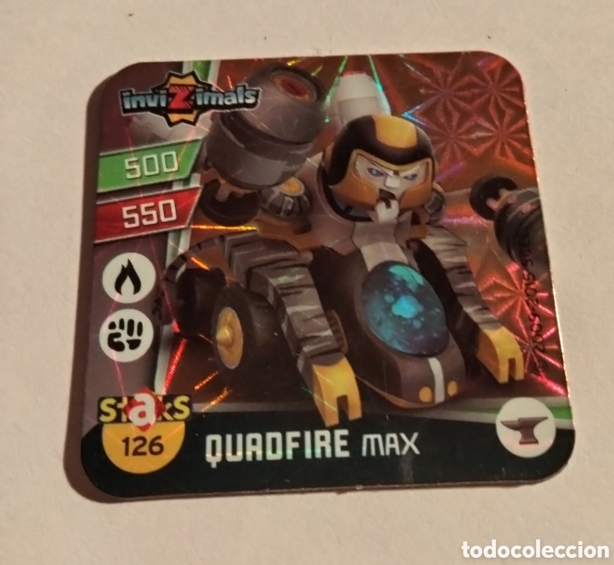 Coleccionismo Cromos antiguos: STAKS INVIZIMALS # 126 THE RESISTANCE 2009/2015 PANINI