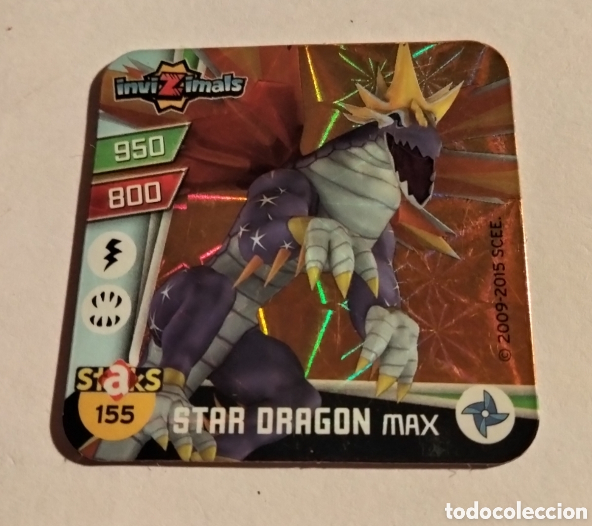 Coleccionismo Cromos antiguos: STAKS INVIZIMALS # 155 THE RESISTANCE 2009/2015 PANINI