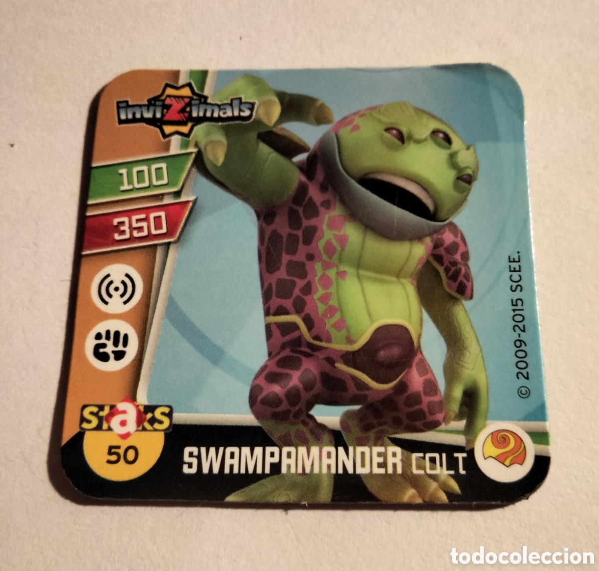 Coleccionismo Cromos antiguos: STAKS INVIZIMALS # 50 THE RESISTANCE 2009/2015 PANINI