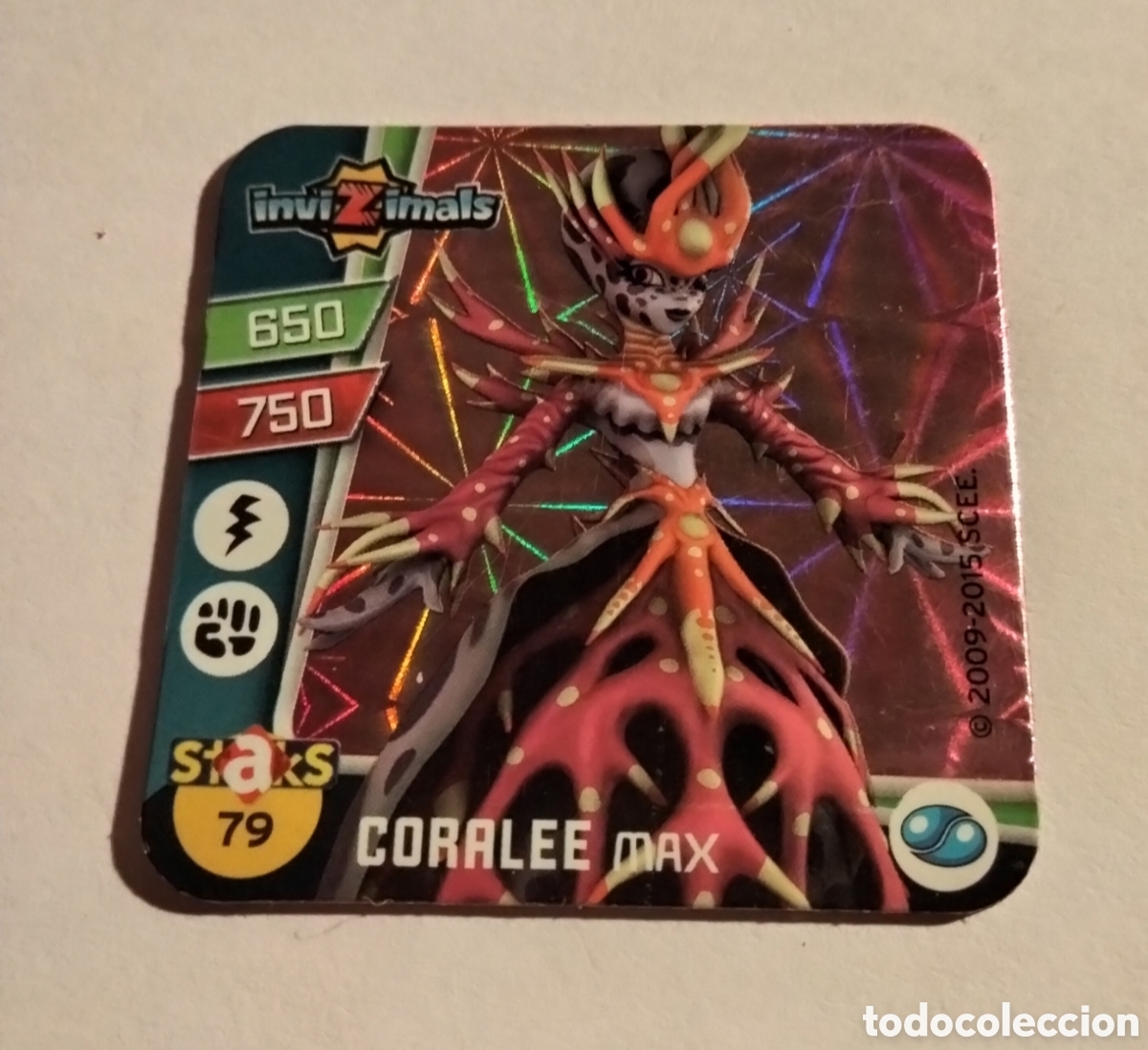 Coleccionismo Cromos antiguos: STAKS INVIZIMALS # 79 THE RESISTANCE 2009/2015 PANINI