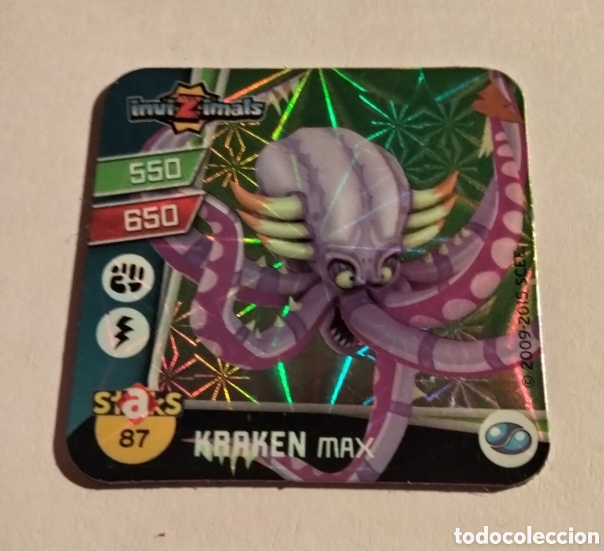 Coleccionismo Cromos antiguos: STAKS INVIZIMALS # 87 THE RESISTANCE 2009/2015 PANINI