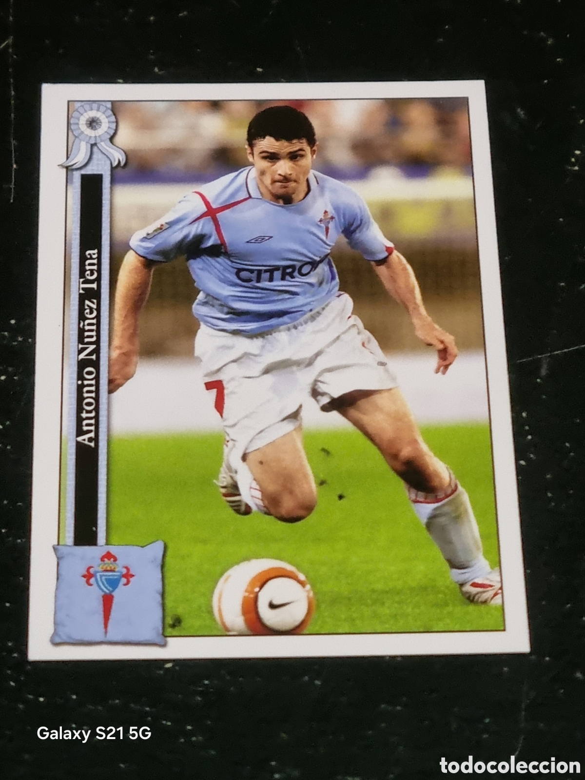 Coleccionismo Cromos antiguos: 495 - NU&Ntilde;EZ , CELTA LAS FICHAS DE LA LIGA MUNDICROMO 2005 2006