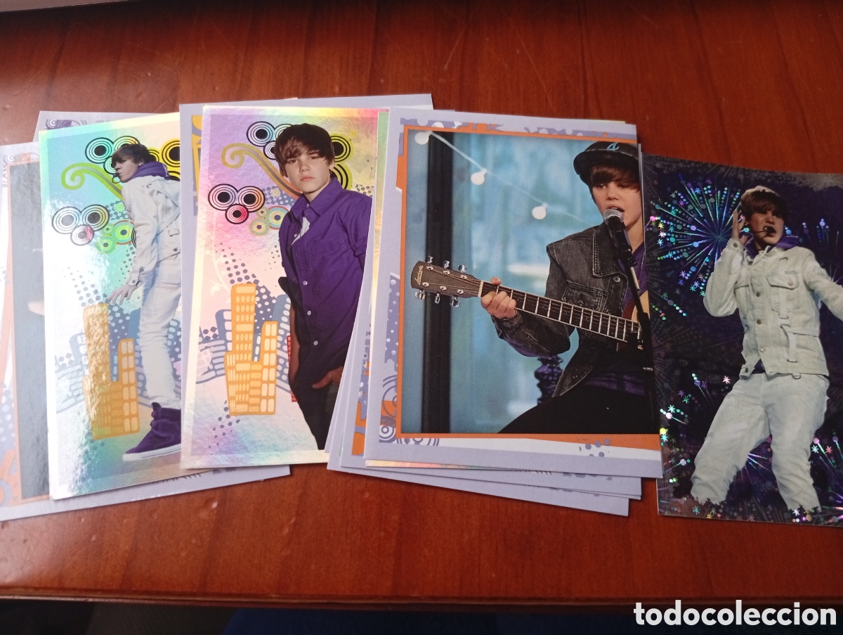 Coleccionismo Cromos antiguos: CROMO CROMOS JUSTIN BIEBER ( PIDE TUS FALTAS)