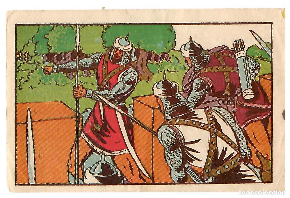 Collezionismo Figurine antiche: Cromo del album El Guerrero del Antifaz, 2&ordf; serie, n&ordm; 20 - Nunca pegado