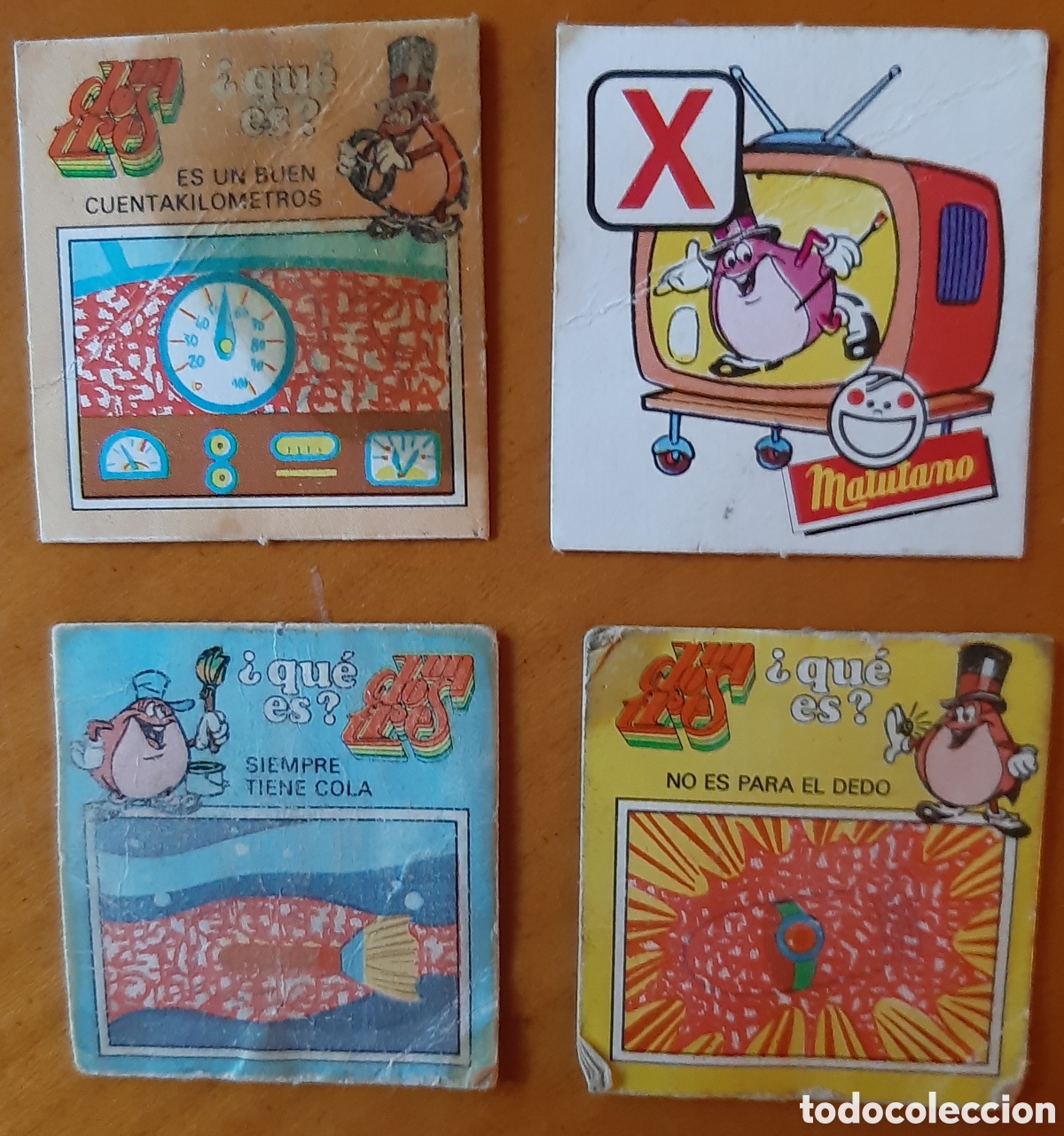 Coleccionismo Cromos antiguos: Lote 4 cromos Matutano, Un, Dos, Tres. R9625